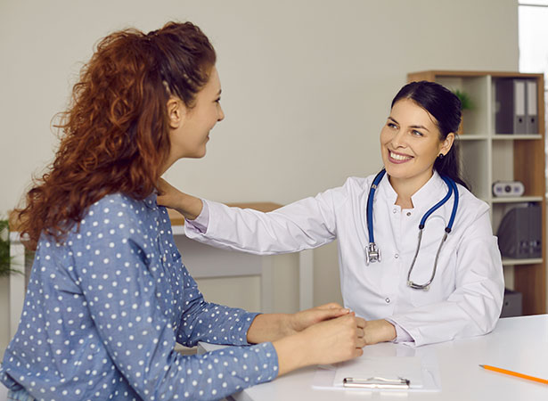 happy patient