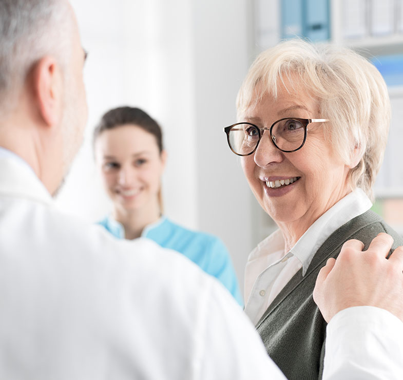 happy patient